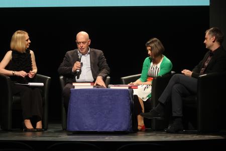 Predstavitev zbirke pesmi Frana Gerbiča 25 Foto Ljubo Vukelič
